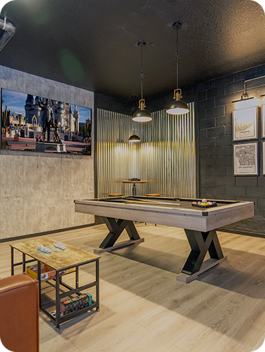 Luxury Game Room